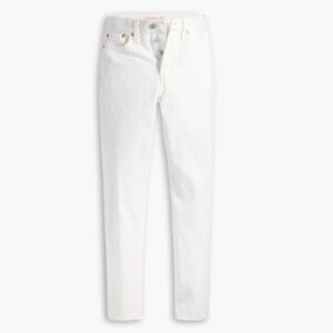 NWT: Levi’s Wedgie Straight White Jean